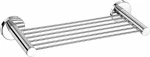 Sanco Corner A3-22743 Σπογγοθήκη Επιτοίχια Inox Ασημί