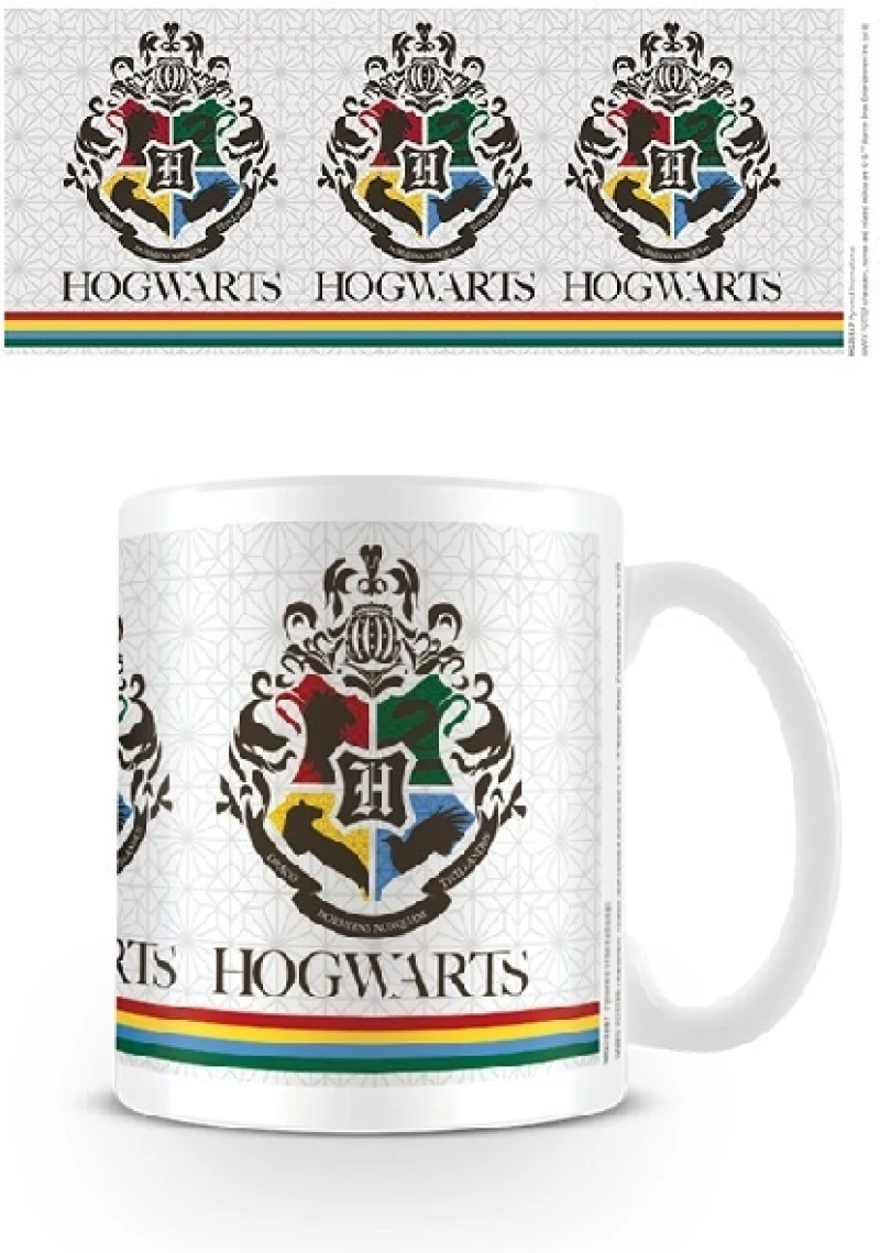 Pyramid International Harry Potter Hogwarts Stripe Κούπα Κεραμική Λευκή 315ml