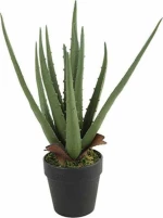 Plastona Aloe Vera Τεχνητό Φυτό σε Γλαστράκι 35cm