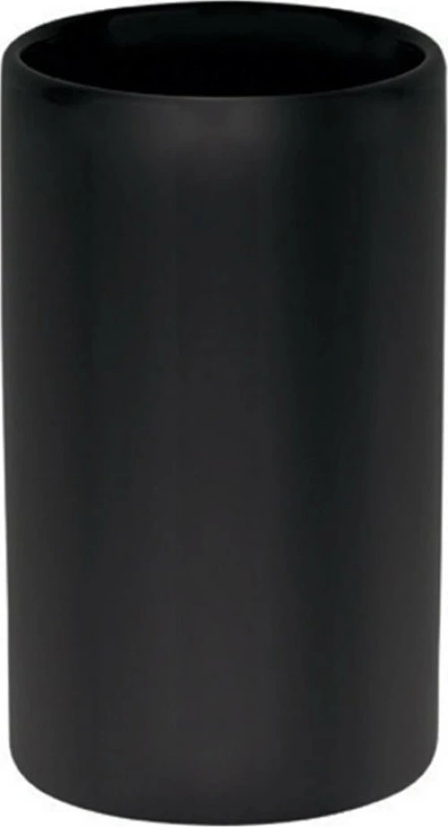 Dimitracas Spirella Tube 03227 Ποτηροθήκη Επιτραπέζια Κεραμική Black Matt