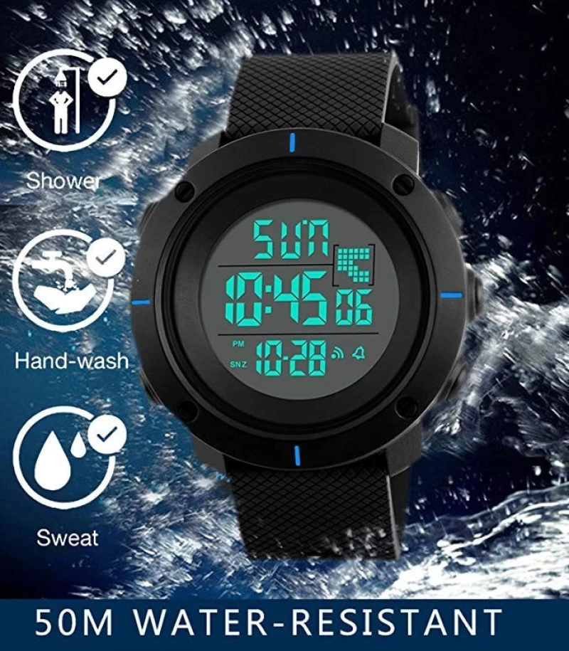 Skmei 1213 Black / Blue