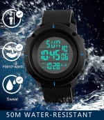 Skmei 1213 Black / Blue