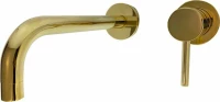 Μπαταρία Νιπτήρα Τοίχου Piccadilly MM Gold