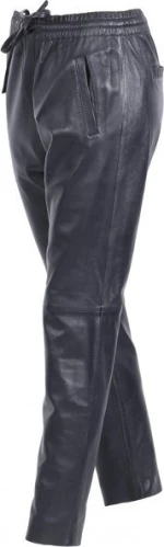 Oakwood GIFT BLACK - GENUINE LEATHER JOGPANTS