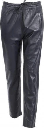 Oakwood GIFT BLACK - GENUINE LEATHER JOGPANTS