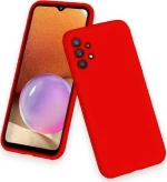 Θήκη Silky And Soft για Samsung Galaxy A32 - Κόκκινο