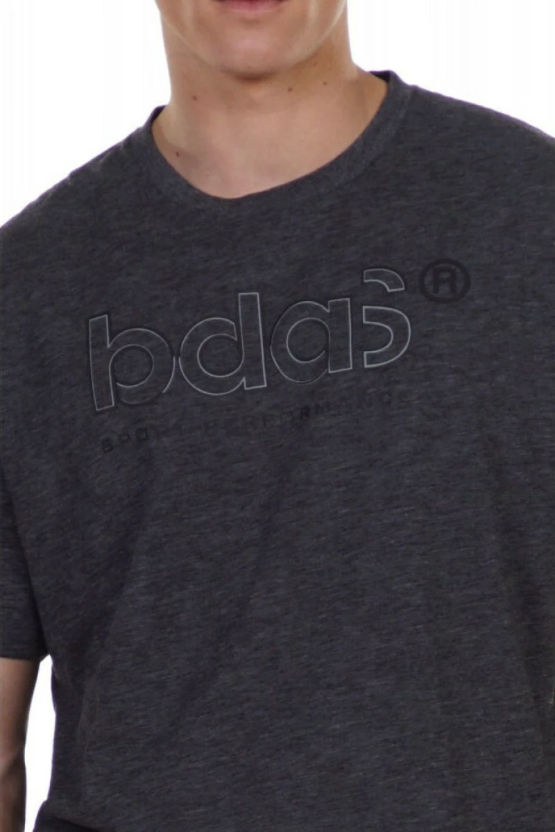 Body Action 053130 Ανδρικό T-shirt Μαύρο Με Στάμπα