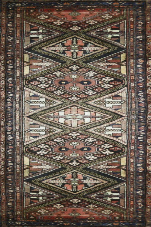 Χειροποίητο Χαλί Saveh 310X108 310X108cm