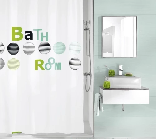 Kleine Wolke Υφασμάτινη Κουρτίνα Μπάνιου 180x200 Bathroom