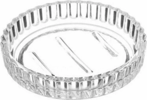 Plastona 07.161025 Σαπουνοθήκη Επιτραπέζια Γυάλινη Διάφανη