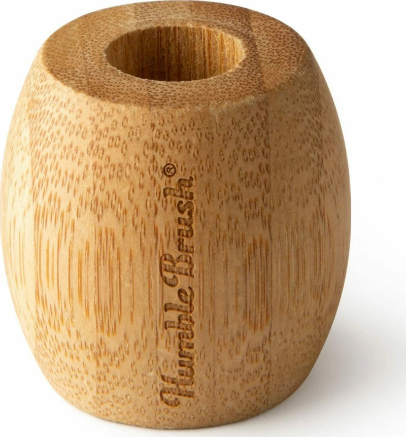 The Humble Co. Brush Stand Θήκη για Οδοντόβουρτσες Επιτραπέζια Μπαμπού Μπεζ