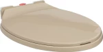vidaXL 145821 Καπάκι Λεκάνης Soft Close Πλαστικό 46x34cm Μπεζ