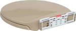 vidaXL 145821 Καπάκι Λεκάνης Soft Close Πλαστικό 46x34cm Μπεζ