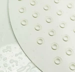 Sealskin Rotondo Αντιολισθητικό Μπάνιου με Βεντούζες Λευκό 55x55cm