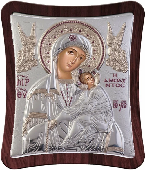 Slevori Εικόνα Ασημένια 16.6x15,8cm
