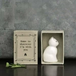 Synchronia Διακοσμητική Γάτα 4.5x3.4x3.4cm