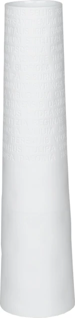 Raeder Διακοσμητικό Βάζο Πορσελάνης Λευκό 7.5x7.5x30cm