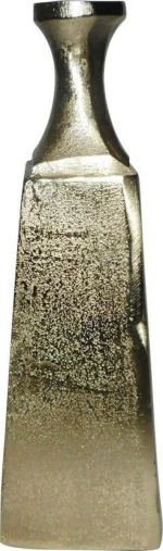 InTheBox Διακοσμητικό Βάζο Αλουμινίου Glory Xρυσό 10x10x30cm