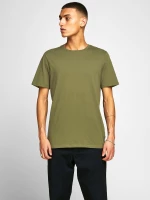 Jack & Jones 12156101 Ανδρικό T-shirt Olive Μονόχρωμο