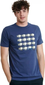 Ανδρικό t-shirt "Escondido" Blue Kukuxumusu