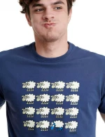 Ανδρικό t-shirt "Escondido" Blue Kukuxumusu