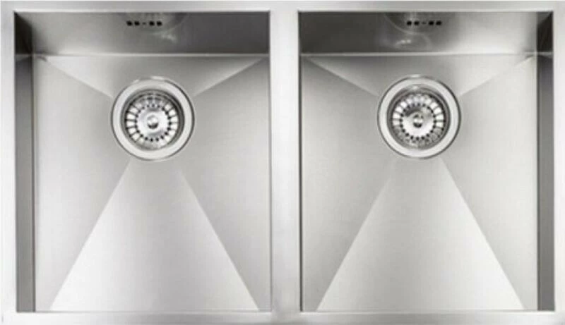 Sanitec Filo Quadra 11909 Ένθετος Νεροχύτης 72x40cm Inox Σατινέ