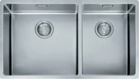 Franke Square BXX 220 42-30 Υποκαθήμενος Νεροχύτης 78x45cm Inox Σατινέ