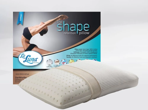 La Luna Μαξιλάρι Ύπνου Memory Foam Ανατομικό The Shape Retention +16 40x 60cm