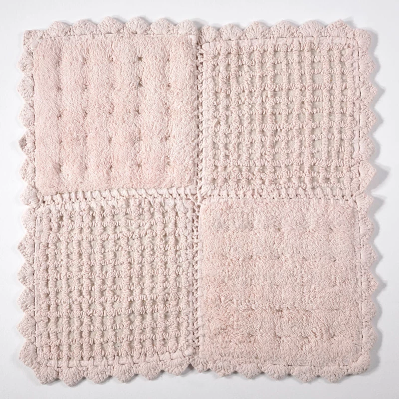 Down Town Home Πατάκι Μπάνιου 75x75 Biscuit 60-0159 English Rose