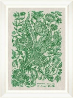 Κάδρο Dutch Embroidery IV FA13167 50X70 MindTheGap Κάθετοι Ξύλο