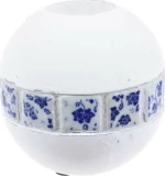 Inart Κηροπήγιο Κεραμικό 12x12x12cm