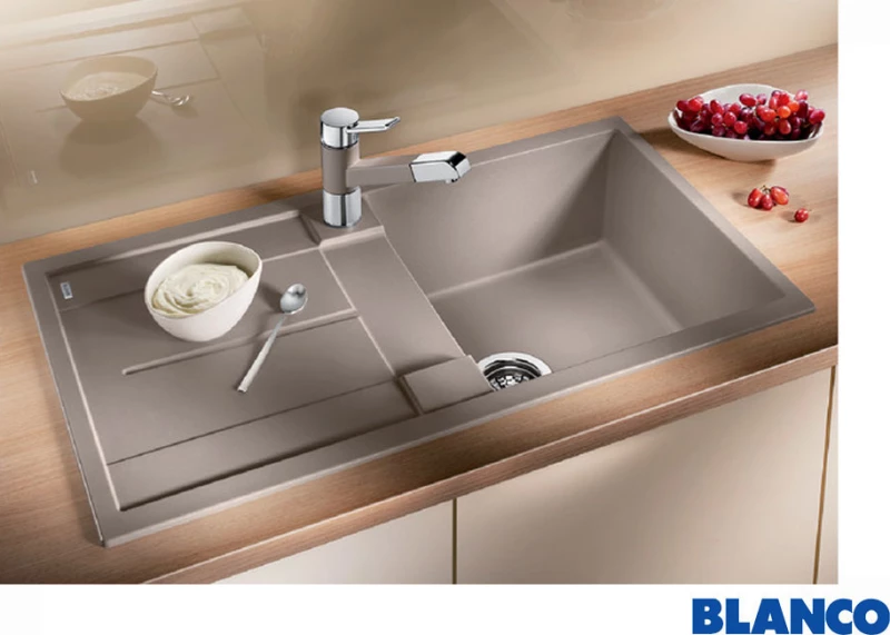 Blanco Metra 5 S Ένθετος Νεροχύτης 86x50cm Rock Grey