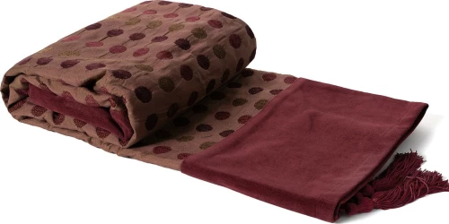 Silk Fashion Ριχτάρι Διθέσιου Καναπέ 602 Πουά 180x250cm Μπορντώ