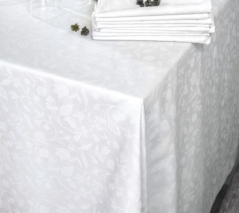 Rythmos Τραπεζομάντηλο Σετ 13τμχ 160x270 Bensimon White