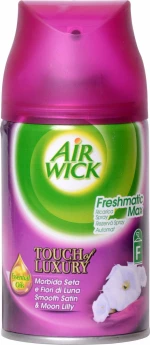 Airwick Αρωματικά Χώρου Ανταλλακτικό Freshmatic Smooth Satin & Moon Lilly 250ml