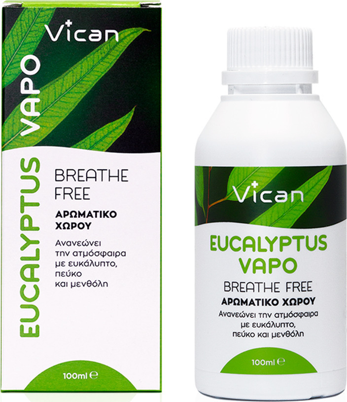 Vican Αρωματικό Χώρου Breathe Free 100ml