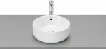Roca The Gap Επικαθήμενος Νιπτήρας Πορσελάνης 39x39cm Λευκός