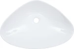 vidaXL 143901 Επικαθήμενος Νιπτήρας Κεραμικός 58.5x39cm Λευκός