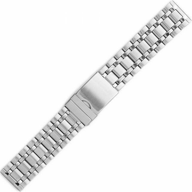 ΜΠΡΑΣΕΛΕ ΑΤΣΑΛΙΝΟ B062SL22 Ασημί 22mm