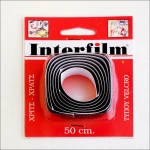 Interfilm Ταινία Χριτς Χρατς Μαύρη 0.5m