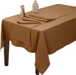 Viopros Τραπεζομάντηλο 160x250 Άρμονι Λίσο Μπεζ