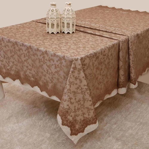 Anna Riska Τραπεζομάντηλο Σετ 2τμχ 160x250 2331 2 Beige