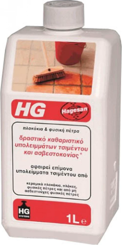 HG ΔΡΑΣ/ΚΟ ΚΑΘΑΡ.ΥΠΟΛ.ΤΣΙΜ. & ΑΣΒΕΣΤ.1L (ΠΛΑΚ&ΦΥΣ.ΠΕ)No12