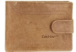 Lavor 1-3420 Δερμάτινο Ανδρικό Πορτοφόλι Καφέ Ανοιχτό