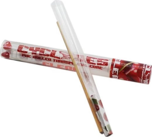 Χαρτάκια Cyclones Clear Cherry Pre Rolled