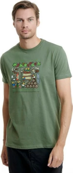 Ανδρικό T-shirt "Ardogintza" Olive Kukuxumusu
