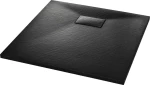 vidaXL 144776 Ντουζιέρα 80x80cm SMC Μαύρη
