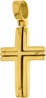 BabyQ Χρυσός Σταυρός 18K