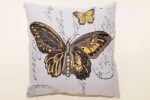 Silk Fashion Διακοσμητική Μαξιλαροθήκη 45x45 Butterfly