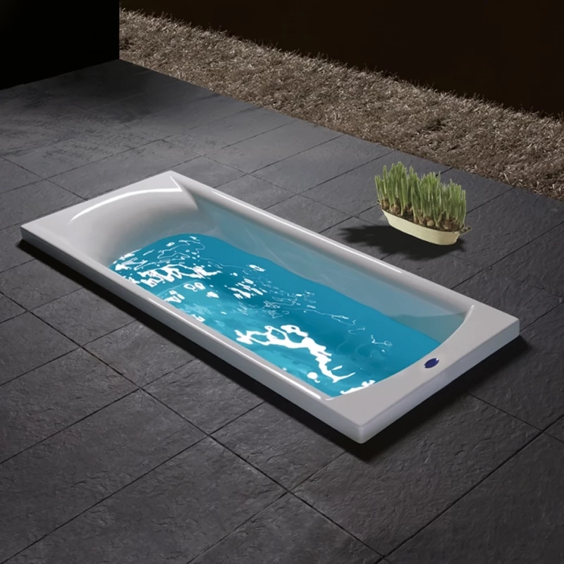 Carron Bathrooms Delta CRN Ορθογώνια Υδρομασάζ 170x70 cm